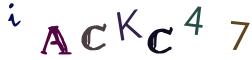 Image CAPTCHA